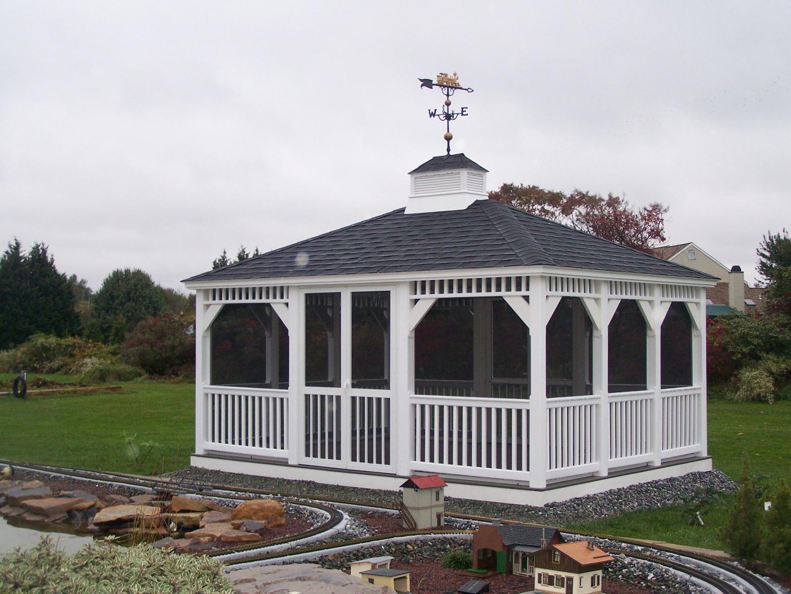 Rectangle Gazebos Space Makers Sheds